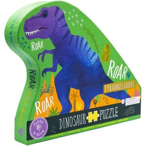 Floss & Rock Puzzel Dino - 40 stukjes - 69 x 53 cm