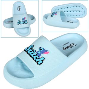 Disney Stitch Dames Foam Slippers, Slippers met Dikke Zool, Lichtgewicht