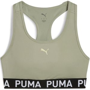 Puma - 4keeps Elastic P - Sportbeha - Mouwloos - Zwart - Met dryCELL-technologie