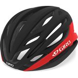 Giro Sporthelm - Unisex - zwart/rood 52,0-55,5 hoofdomtrek