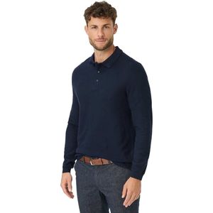 Brax - Gebreid Jersey Sweatshirt - Navy - Heren