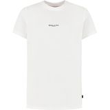 Ballin Amsterdam - Junior Stacked Logo - T-shirt - Off White - Regular Fit