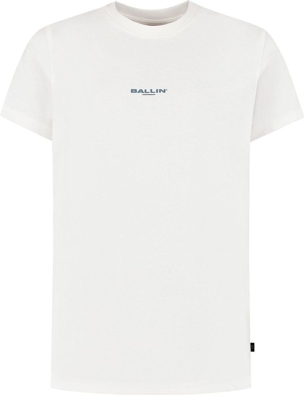 Ballin Amsterdam - Junior Stacked Logo - T-shirt - Off White - Regular Fit