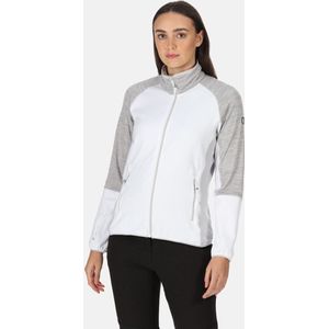 De Regatta Yare Vi Fleece Met Volledige Rits - Dames - Stretch - Warme Voering - Wit