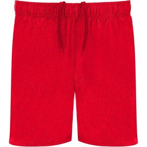 Rode heren sportbroek met binnenbroek en elastische band met koord model Celtic maat XL