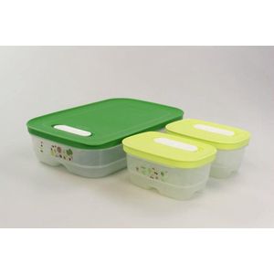 Platte groene koelkast 18 L - 375 ml (2) limoen - KlimaOase P 23835 Cool plate