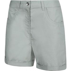 Regatta Outdoorshort Pemme Dames Katoen Grijs Maat 46