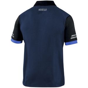 Sparco TOLEDO Groen – Technische Polo met Reflecterende Details