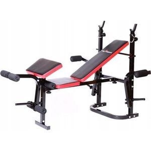 Halterbank - Sportbank - Fitnessbank - multifunctioneel - volledig instelbaar - Opklapbaar - max belasting 210kg