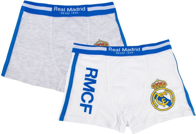 Boxerset Single Jersey 2 Stuks Real Madrid