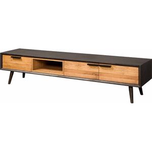 Tower living Bresso - TV stand 2 drs. 1 drw. + niche 200x45x45