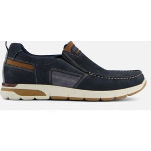 Outfielder Instappers blauw Nubuck - Maat 41