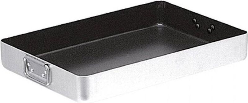 Pujadas Koekenpan - Aluminium - Beweegbare handgrepen - Antiaanbaklaag - 6,5(h)x40x35cm