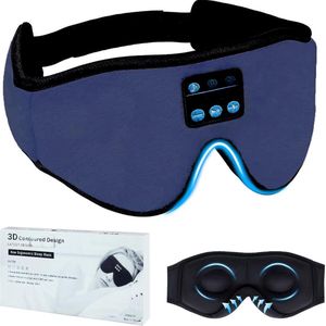 Bluetooth Slaapmasker - Oogmasker Slaap - Vrouwen en Mannen - Verbeter Je Slaap - Oogmasker