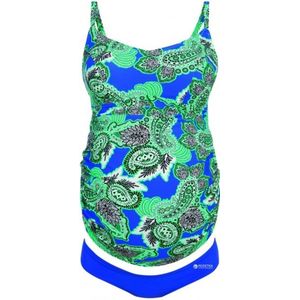BADPAK/TANKINI 9622 PRINT FELBLAUW Size : C36