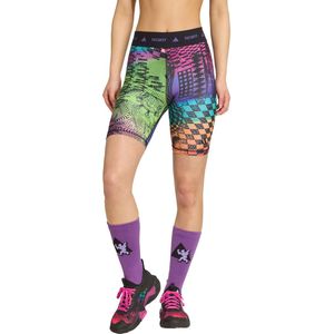 adidas Performance adidas x Jeremy Scott Biker Short - Dames - Veelkleurig- XS