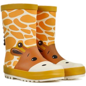 FashionBootZ 3D regenlaarsjes giraf-35.5