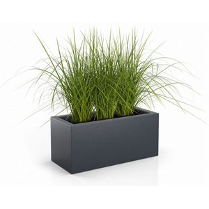 LONG - Plantenbak - voor binnen & buiten - 90x40x40cm - antraciet