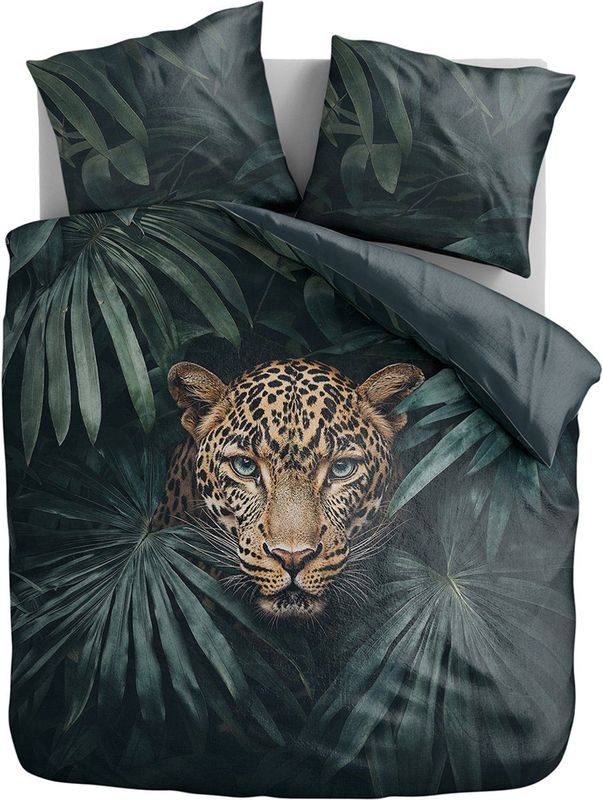 Zydante - Dekbedovertrek - Jungle Leopard - 140x200 cm - Microvezel