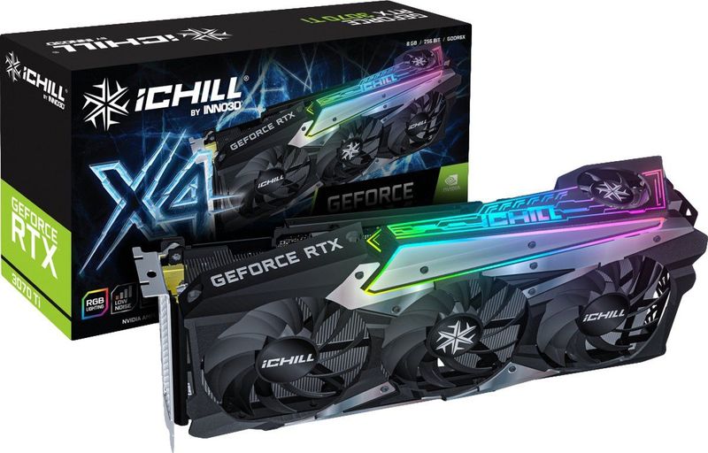 Inno3D - GeForce RTX 3070 Ti iChill X4 LHR - Videokaart - 8 GB