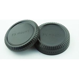 Achterdop+Bodydop (2 stuk): Fujifilm X mount camera lens