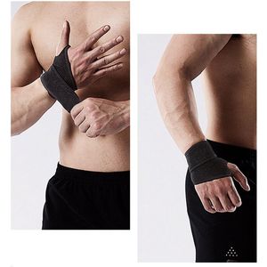 Fitness & CrossFit Polsband - Wrist wraps – Krachttraining – Polsbrace – Zwart