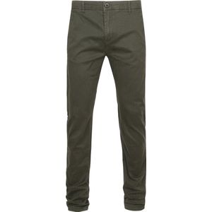 Dstrezzed Chino Graphic Donkergroen - Maat W 31 - L 34 - Heren