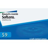 -6.50 - SofLens® 59 - 6 pack - Maandlenzen - BC 8.60 - Contactlenzen