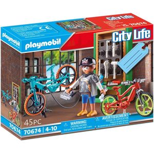PLAYMOBIL Gift set ""E-bike werkplaats"" - 70674