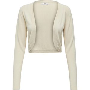 Jacqueline de Yong Vest Jdybasica L/s Bolero Knt 15325076 Birch Dames Maat - S