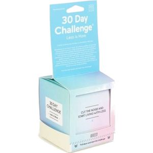 Doiy Kaartspel 30 Day Challenge 20 Cm Papier Blauw/roze
