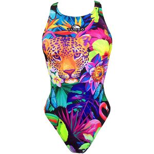 Turbo Cool Tiger Badpak XXL Roze