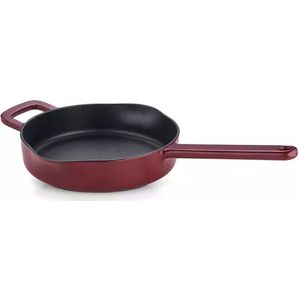 Fissler Moments - Rode Koekenpan - 24cm – Burgundy Red – Inductie geschikt