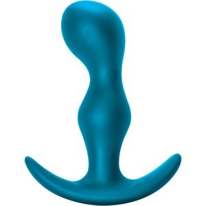 Lola Toys - SpiceItUp! - Classy - Buttplug met handgreep - Anaalplug - Prostaat Stimulatie - P-Spot - Unisex - 11.5cm x 3.5cm - Blauw