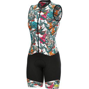 Ale Tattoo Wieler Skinsuit Veelkleurig M Vrouw