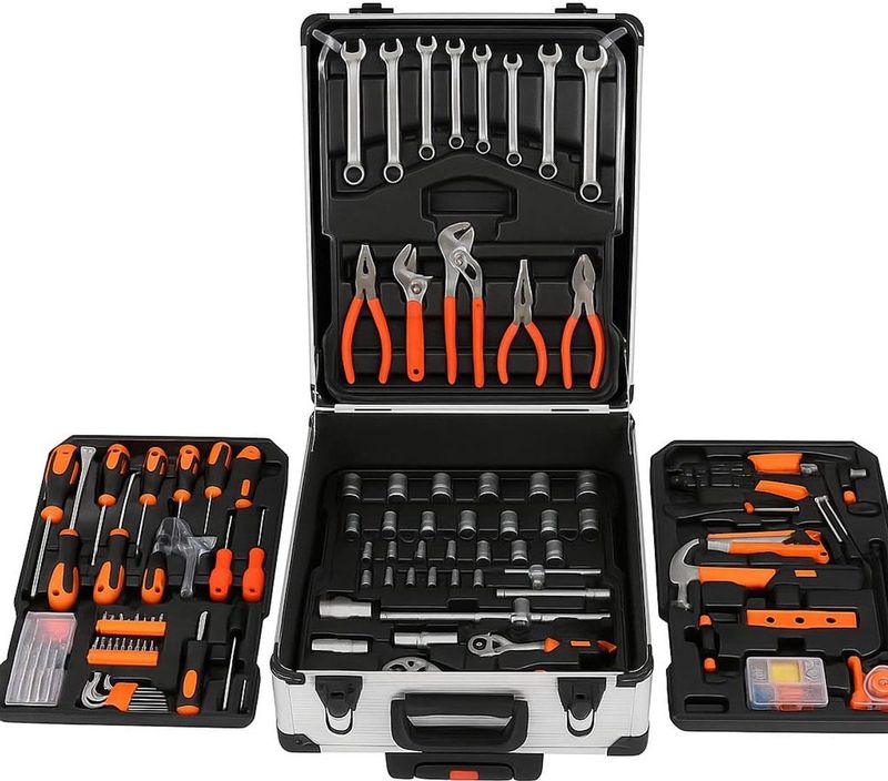 Prestara 599 Delige Gereedschapskoffer, Gereedschapstrolley