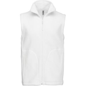 Fleecebodywarmer 'Luca' merk Kariban maat XL White