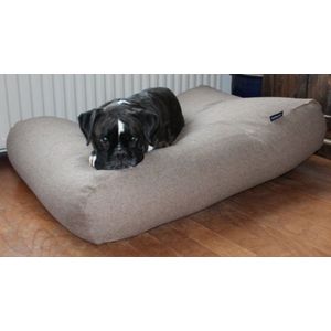 Dog's Companion - Hondenkussen / Hondenbed Extra Small Tweed Lichtbruin - XS - 55x45cm