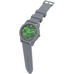 TOO LATE - silicone horloge - JOY Watch - Ø 39 mm - GREY ACD green