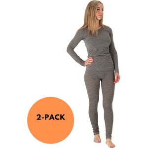 Morethansocks - Thermobroek Merino Wol dames - 2-Stuks