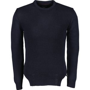 Jac Hensen Pullover - Modern Fit - Blauw - 3XL Grote Maten