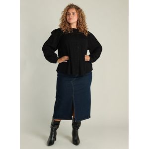 Yest Curve - Blouse - Zwart - Met Lurex