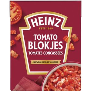 Heinz Tomaten blokjes naturel 16x 390gr