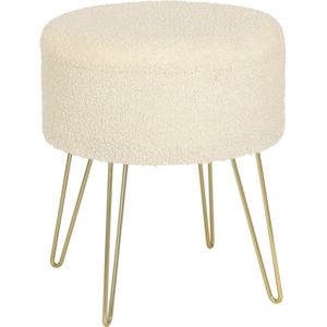 Néos® Functionele Poef - Opbergbank - Beige - 39x44cm