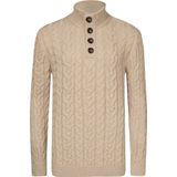 Jimmy Sanders - Trui - Beige - Heren