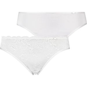 Hunkemöller Rio Onderbroek 2-pack Angie rio - wit - Maat M