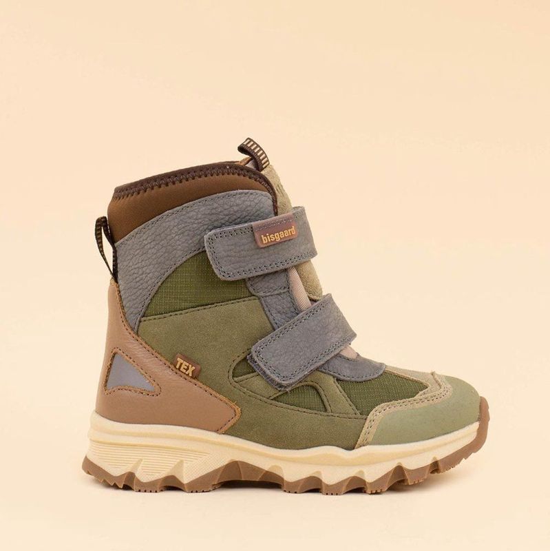 Bisgaard - Edon - Fashion Boot - Kaki - Voor Kinderen - Uniseks