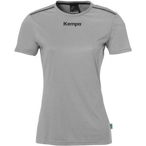 Kempa Poly Shirt Dames Grijs Maat L