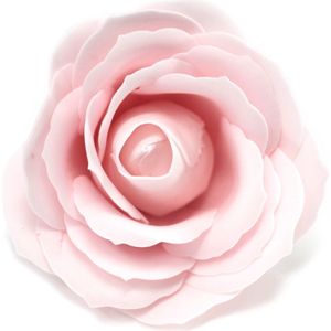 Zeep Bloemen - Large Roos - Roze - 25 stuks - 7.5x7cm - Zeeprozen Roze - Zeep Rozen - Zeep Componenten