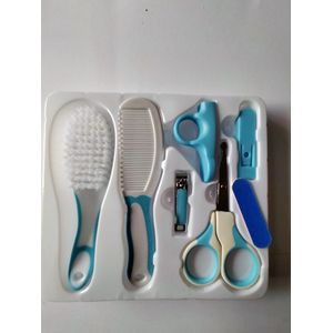 Baby verzorgingsset blauw - babyverzorgingsset - kraamcadeau